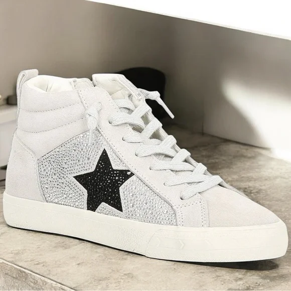 Rhinestone High Top Vintage Havana Vintage Havana Shoes Vintage